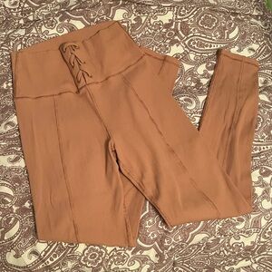 Aerie High-Waisted Brown Leggings